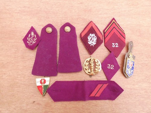 Service sante lot - lot, insignes
