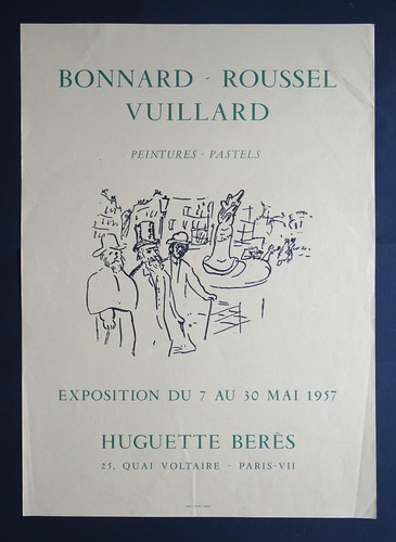Pierre bonnard affiche - bonnard,