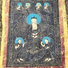 Thangka tibétain ancien - thangka,