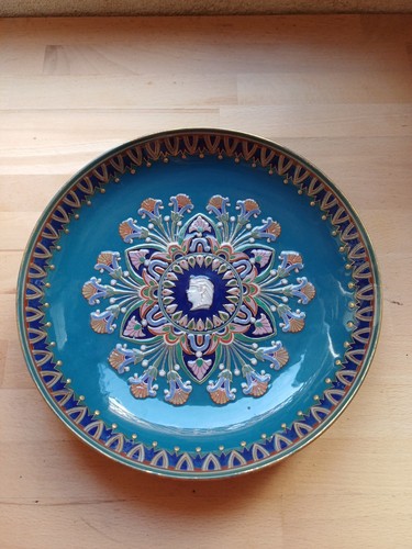 Magnifique assiette porcelaine - assiette,