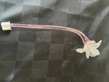 Fleurs avec tige pour applique ou lustre de Venise courbée env 24 cm Ht