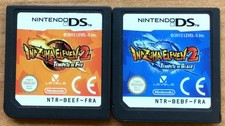 LOT 2 CARTOUCHES NINTENDO DS PAL EU - INAZUMA ELEVEN 2 TEMPÊTE DE FEU & DE GLACE
