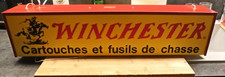 rare Lampe publicitaire vintage winchester  superbe décoration assurer bon états