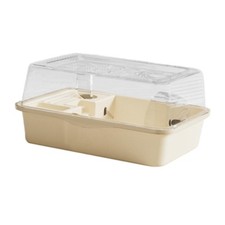 Grande Cage à Hamster Transparente, Habitat Pour Lapins, Petits Animaux,