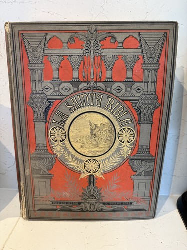 Ancien livre sainte bible - livre, la
