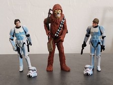 star wars figurine Han Solo Chewbacca Luke Skywalker 2006 comic star wars Marvel