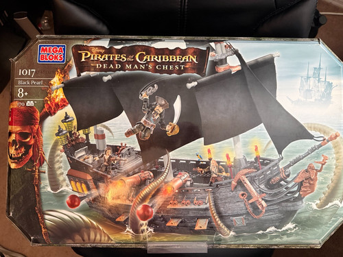 Sealed mega bloks black pearl - mega,