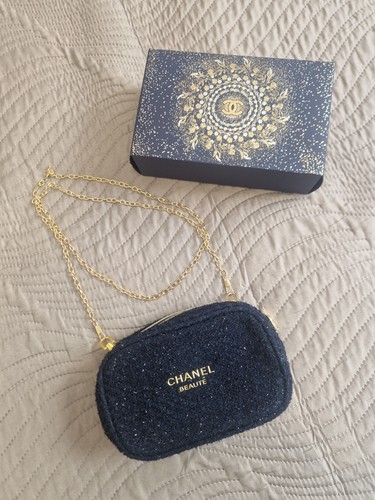 Trousse chanel tweed - trousse,