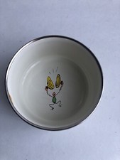 Dr. Seuss Enamel Bowl 4” Cat