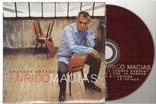 ENRICO MACIAS oranges ameres CD ALBUM PROMO