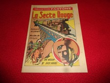BD RECIT COMPLET COLLECTION FANTOME N° 28 LA SECTE ROUGE / ED MONDIALES EO 1950