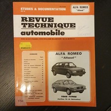 Revue Technique Alfa Romeo Alfa Sud Ti L  Coupe Sprint giardinetta