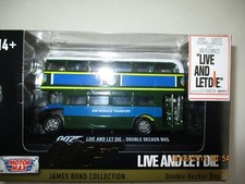 DOUBLE DECKER BUS JAMES BOND