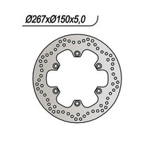 Disque De Frein Avant Droit Gauche NG 483 YAMAHA RD LC F2 (1UA 1WT) 350 1986