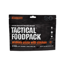 RATION DE SURVIE - POULET ET PÂTES SAUCE ARRABIATA BIVOUAC OUTDOOR MILITAIRE