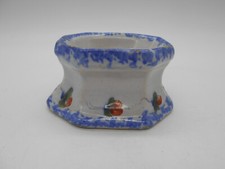 RAVISSANT SALERON  EN FAIENCE DE SAINT ST CLEMENT  XIX ème