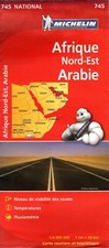 CARTE MICHELIN 745  AFRIQUE NORD-EST  ARABIE