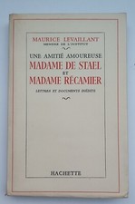 Levaillant. Une Amitié