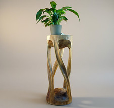 Table D'Appoint Bois Massif