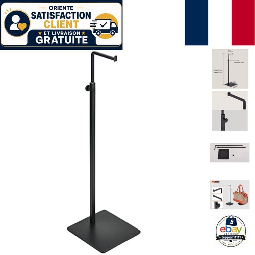 Présentoir métallique noir - métallique,