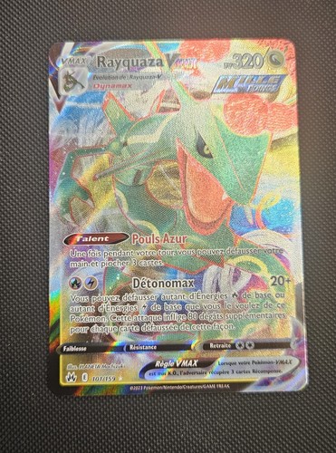 Carte pokémon rayquaza vmax - carte,