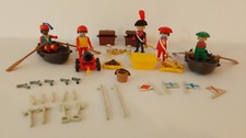 Playmobil bateau pirate 3550, 3053, 3750 personnages originaux