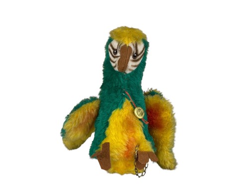 Peluche hermann perroquet - peluche,