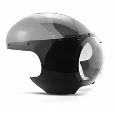 Café-Racer Carenage de phare Retro Vintage T3 noir-fumé