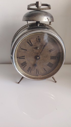 Réveil ancien cloche - ancien,