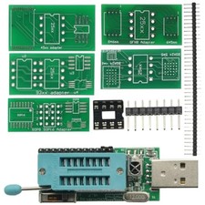 CH341A Programmateur v1 7 Conversion de Niveau Multi Tension avec Kit Carte Adap