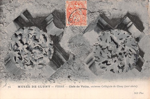 Cluny pierre clefs voute - 71,