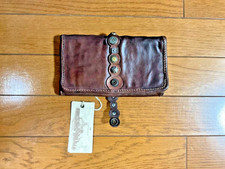 Portefeuille long en cuir