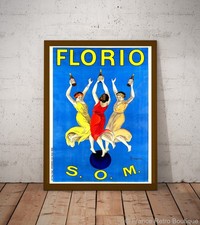 Cappiello florio affiche - cappiello,
