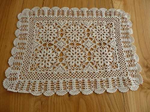 Linge ancien napperon - linge,
