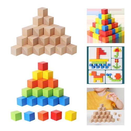 Blocs construction bois - blocs,