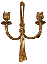 BRONZE DORE à DECOR D'EMBRASE