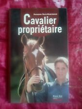 Livre Équitation Cavalier Propriétaire