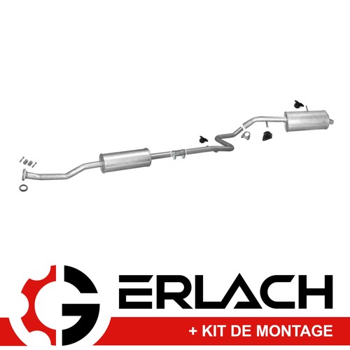 Echappement silencieux pour