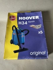 5 sacs aspirateur HOOVER AQUA 25 HOOVER H34