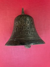 Ancienne cloche Joseph Dubois bronze
