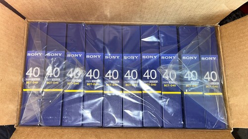 Cassettes vidéo numérique - 10,