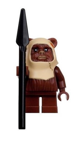 Lego star wars ewok paploo - star,