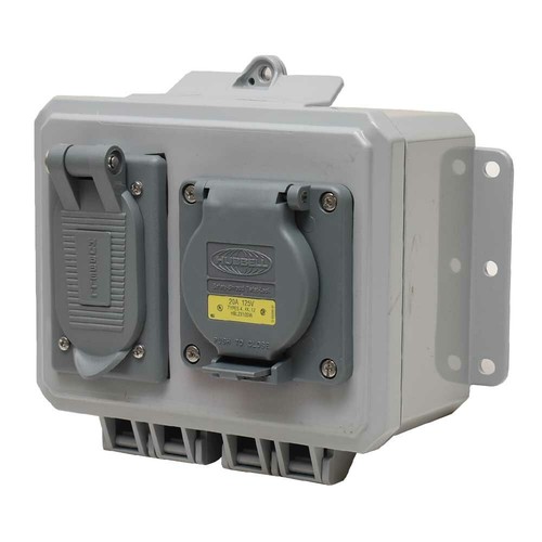 Tracker boat outlet - box, |