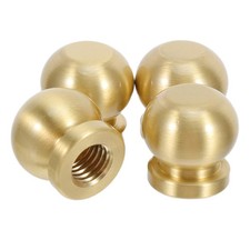  4 pieds décoratifs en laiton