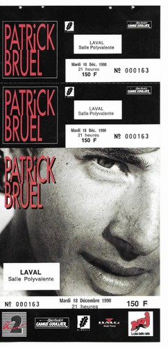 Rare ticket billet de - /,