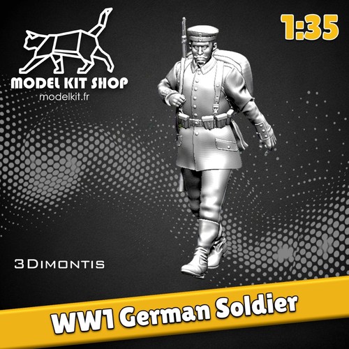 Figurine ww1 soldat - 1:35,