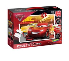 Disney Cars 3: Puzzle & Colour (Medium) 18 pièces 50 x 35 cm jouet jeu  /J213