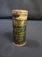 Ancienne Boîte en Tôle Publicitaire #68 - Savon à Barbe Gibbs
