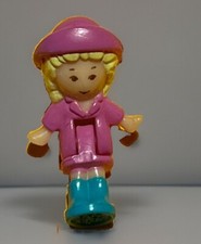 1991 poupée Figurine Polly horloge funtime vrose jour de pluie Polly Bluebird