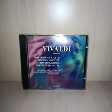 CD Vivaldi Concertos pour flute, violon, mandoline, hautbois, basson